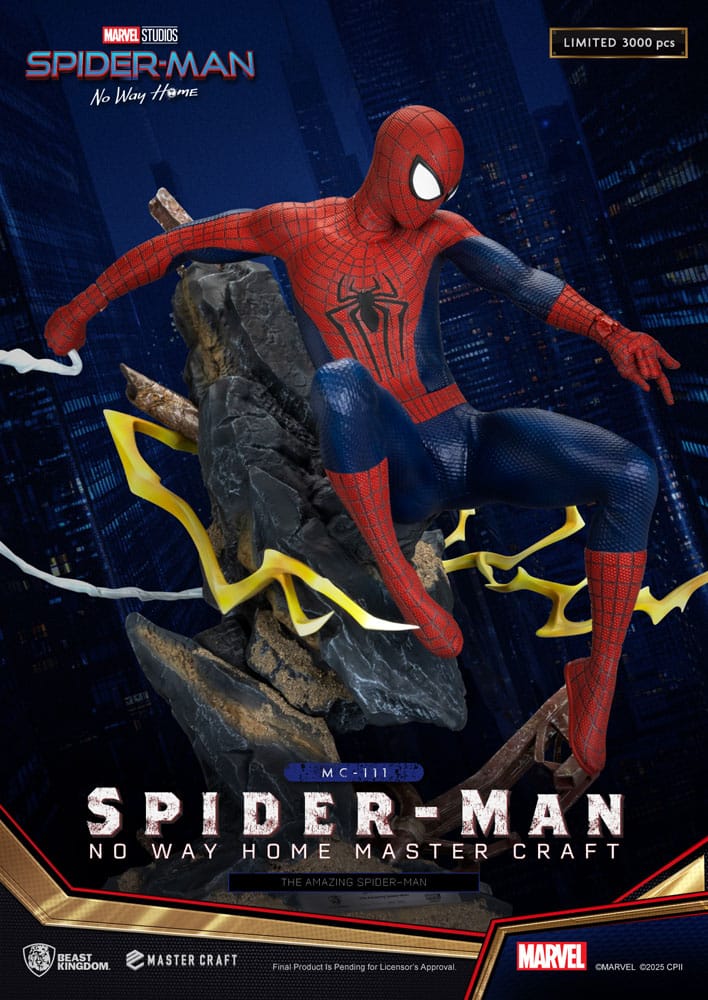 Spider-Man: No Way Home Master Craft Statue The Amazing Spider-Man 35 cm 4711385263794