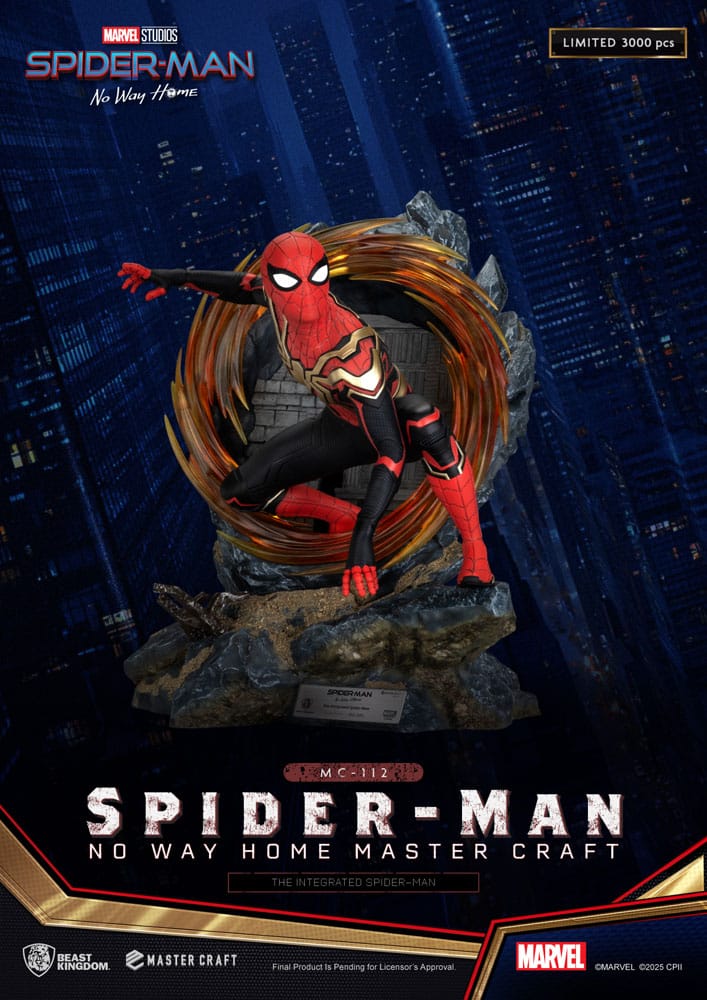 Spider-Man: No Way Home Master Craft Statue The Integrated Spider-Man 31 cm 4711385263800