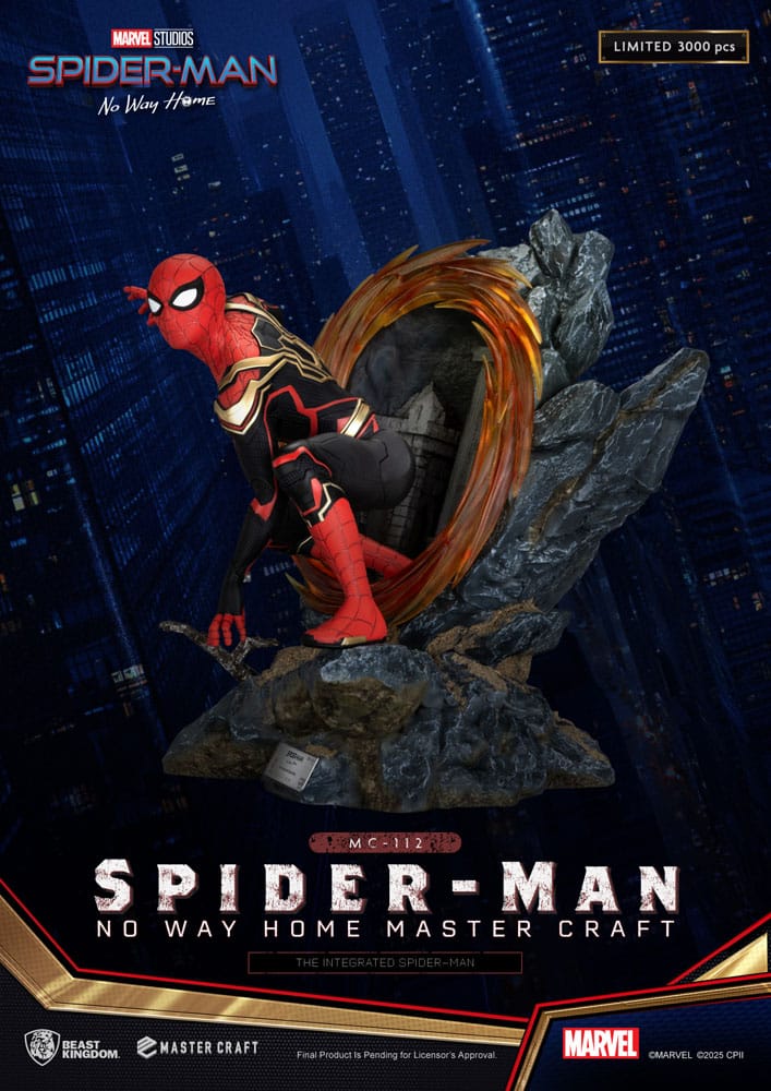 Spider-Man: No Way Home Master Craft Statue The Integrated Spider-Man 31 cm 4711385263800