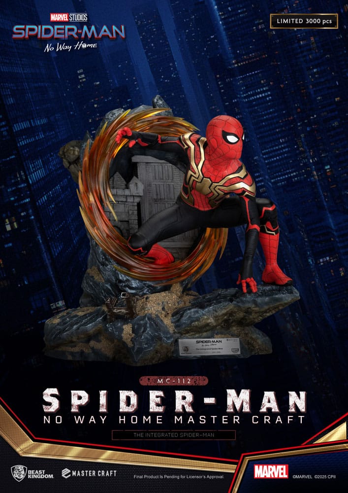 Spider-Man: No Way Home Master Craft Statue The Integrated Spider-Man 31 cm 4711385263800
