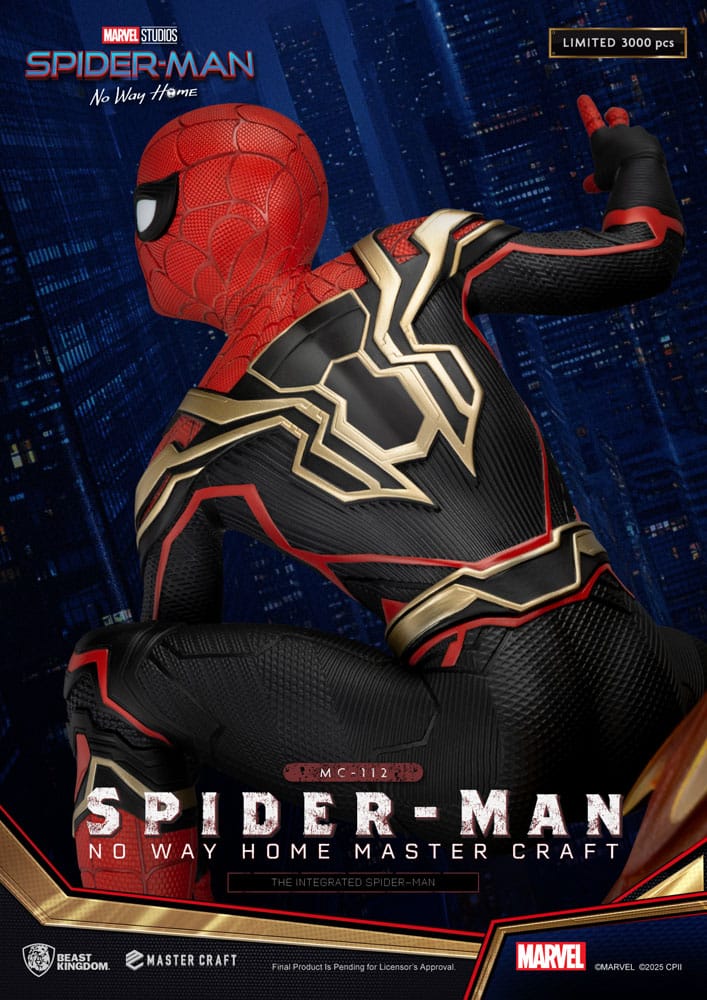 Spider-Man: No Way Home Master Craft Statue The Integrated Spider-Man 31 cm 4711385263800