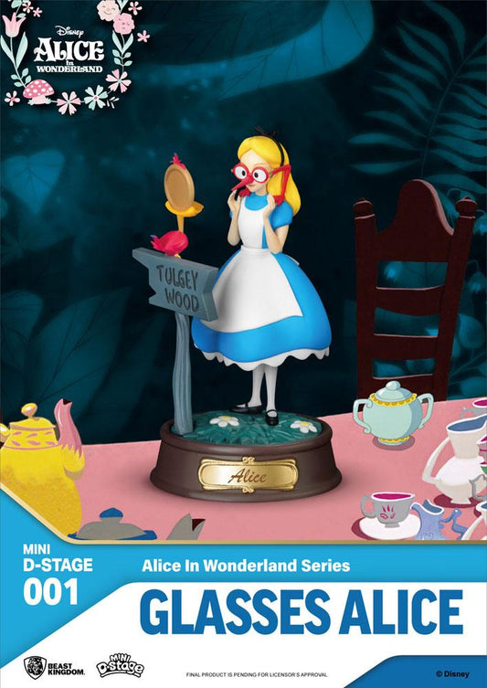 Alice in Wonderland Mini Diorama Stage Statues 6-pack 10 cm 4711203446941