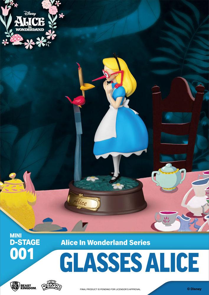 Alice in Wonderland Mini Diorama Stage Statues 6-pack 10 cm 4711694551513