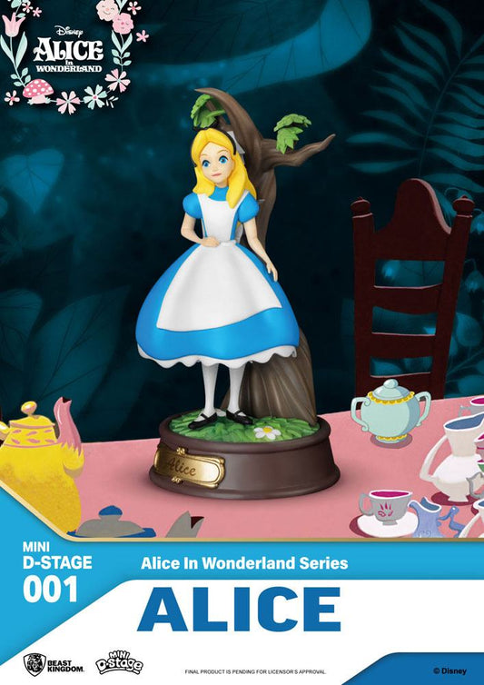 Alice in Wonderland Mini Diorama Stage PVC Statue Alice 10 cm 4711203446859