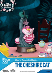 Alice in Wonderland Mini Diorama Stage PVC Statue The Cheshire Cat 10 cm 4711203446873