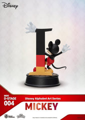 Disney Mini Diorama Stage Statues 6-pack Alphabet Art 10 cm 4711385240801