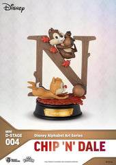 Disney Mini Diorama Stage Statues 6-pack Alphabet Art 10 cm 4711385240801