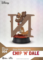 Disney Mini Diorama Stage Statues 6-pack Alphabet Art 10 cm 4711385240801