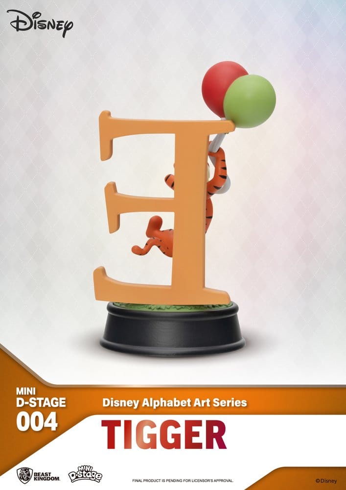 Disney Mini Diorama Stage Statues 6-pack Alphabet Art 10 cm 4711385240801