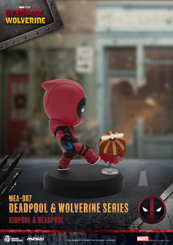 Deadpool 3 Deadpool & Wolverine Series Mini Egg Attack Figures 8 cm 4711203455127