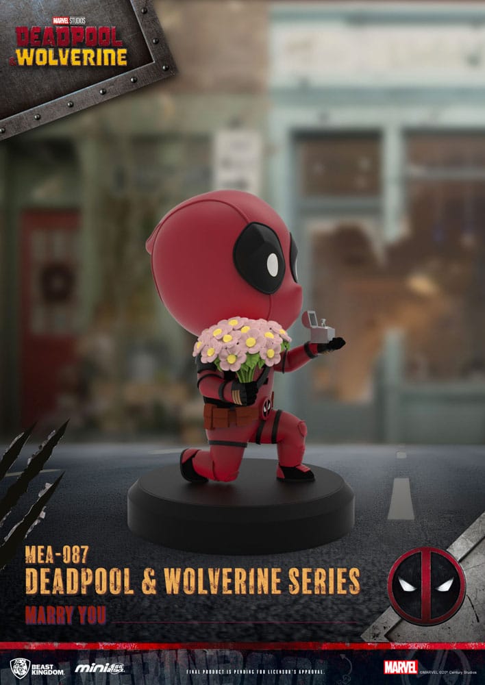 Deadpool 3 Deadpool & Wolverine Series Mini Egg Attack Figures 8 cm 4711203455127