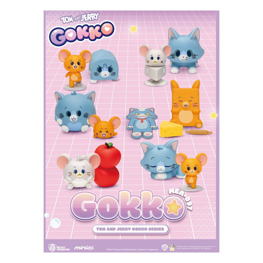 Tom & Jerry Gokko Series figures Blind Box (6)  4711385263213