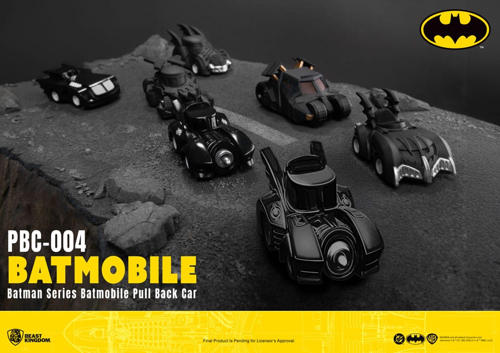 Batman Pull Back Cars Blind Box 6-Pack  4711385263497