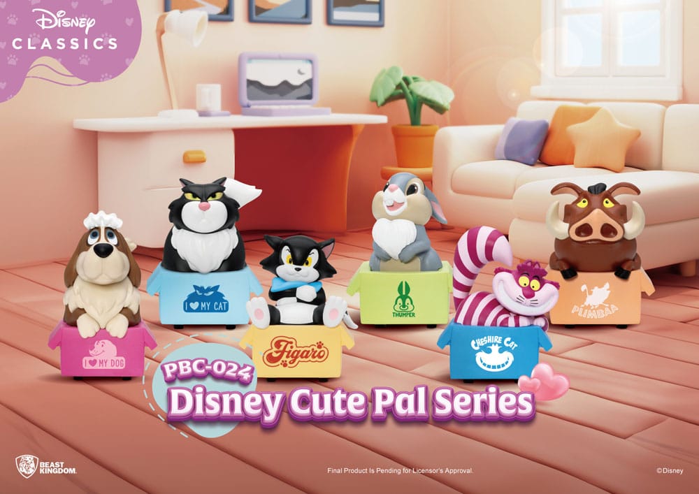 Disney Pull Back Cars Blind Box Cute Pal (6) 5 cm 4711385259254