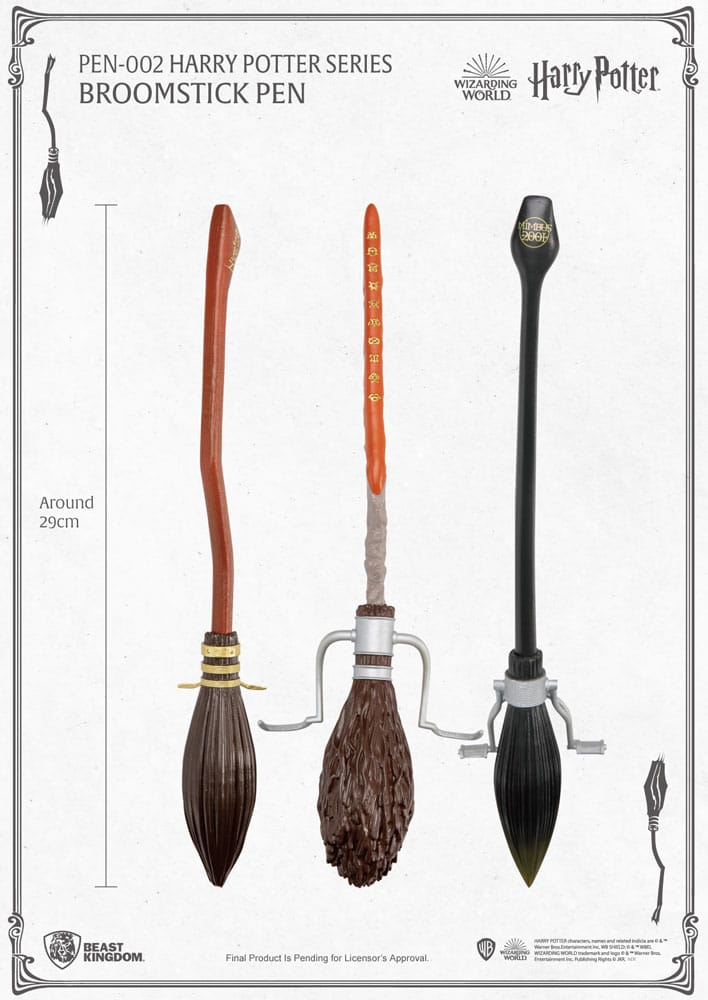 Harry Potter Pen Firebolt Broomstick 29 cm 4711385240108