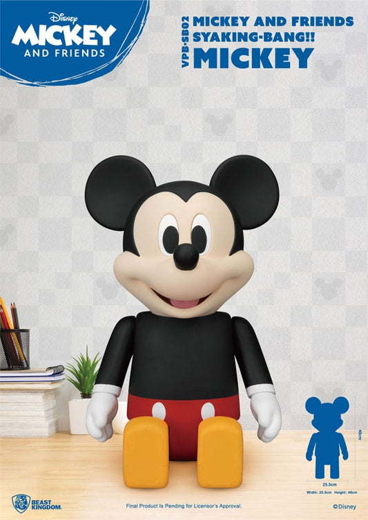 Disney Syaing Bang Vinyl Bank Mickey and Friends Mickey 48 cm 4711385242355