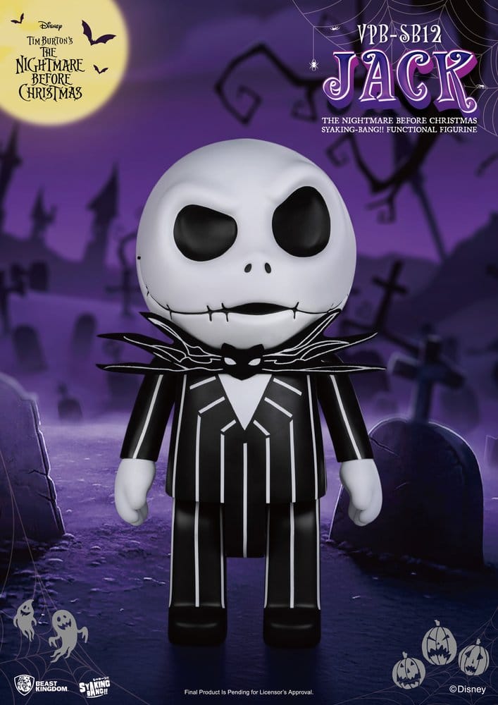 The Nightmare Before Christmas syaking-bang Figure Bank Jack 47 cm 4711694552718