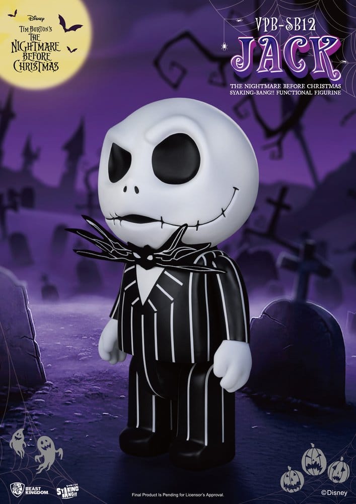 The Nightmare Before Christmas syaking-bang Figure Bank Jack 47 cm 4711694552718