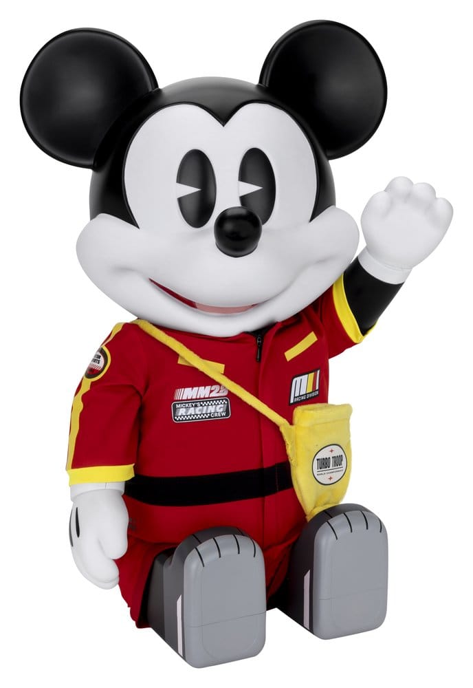 Mickey and Friends Vinyl Bank SYAKING-BANG!! Functional Figurine Race Car Micky 48 cm 4711694557508