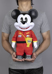 Mickey and Friends Vinyl Bank SYAKING-BANG!! Functional Figurine Race Car Micky 48 cm 4711694557508