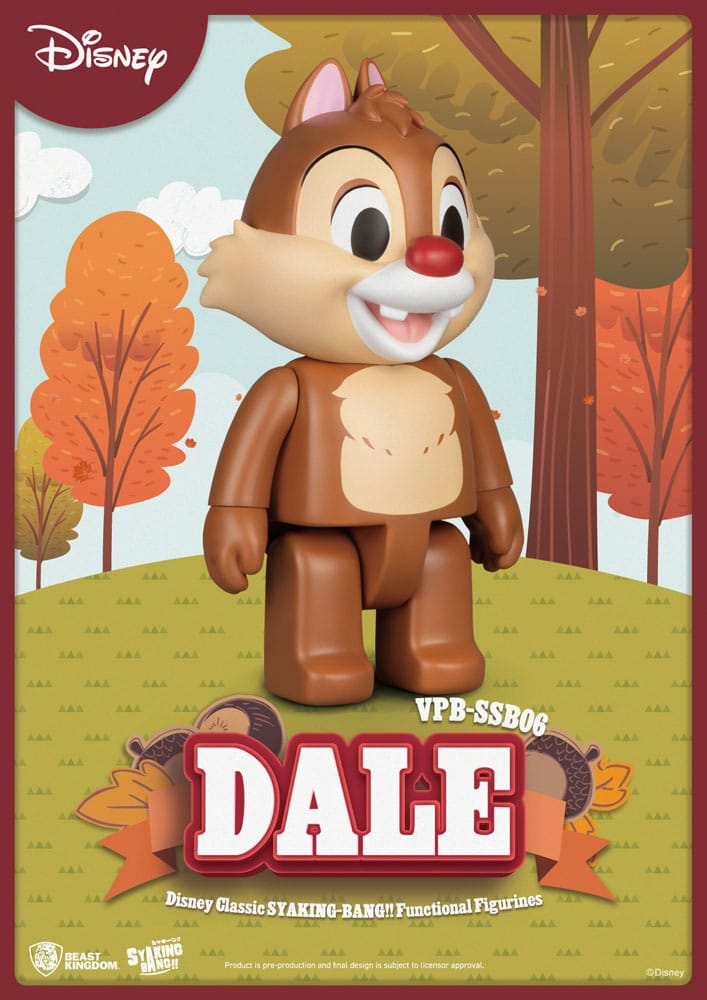 Disney: Classic Chip 'n' Dale Syaking Bang PVC Figur Dale 33 cm 4711385256123