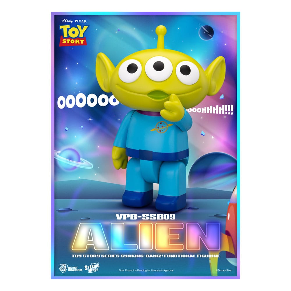 Toy Story Syaking Bang Series PVC coin bank Alien 33 cm 4711385250107