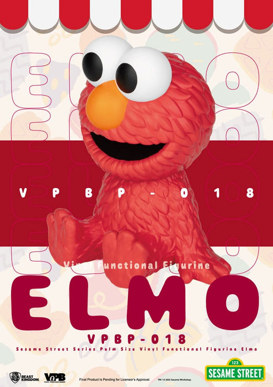 Sesame Street Piggy Vinyl Bank Elmo 12 cm  4711385262841