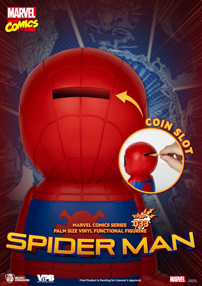 Classic Marvel Comics Piggy Vinyl Bank Spiderman 12 cm 4711385263763