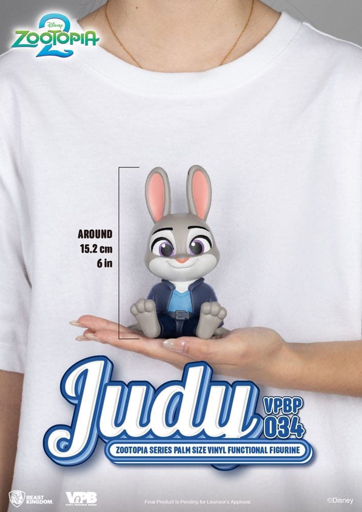 Zootopia Piggy Vinyl Bank Judy 15 cm 4711385264876