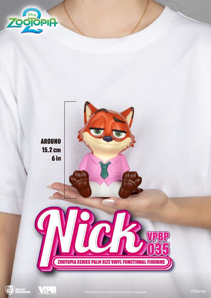 Zootopia Piggy Vinyl Bank Nick 15 cm 4711385264883