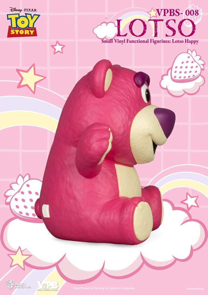 Toy Story Piggy Vinyl Bank Lotso Happy Vers. 25 cm 4711385252026