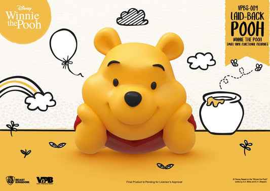 Winnie The Pooh Small Vinyl Bank laid-back Winnie 17 cm 4711385253573