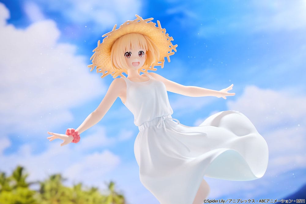 Lycoris Recoil PVC Statue 1/7 Chisato Nishikigi White Dress Ver. 23 cm 4573629960018