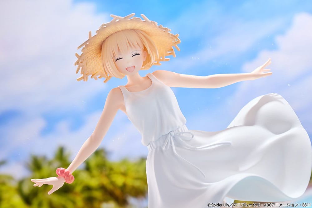 Lycoris Recoil PVC Statue 1/7 Chisato Nishikigi White Dress Ver. 23 cm 4573629960018