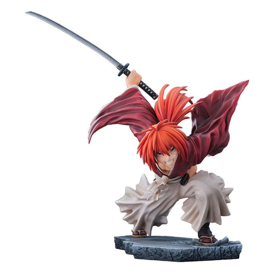 Rurouni Kenshin: Meiji Kenkaku Romantan Kyoto Douran PVC Statue 1/6 Kenshin Himura Amakakeruryuunohirameki Ver. 26 cm 4573629960056