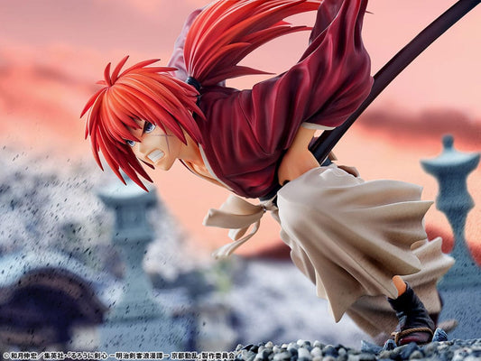 Rurouni Kenshin: Meiji Kenkaku Romantan Kyoto Douran PVC Statue 1/6 Kenshin Himura Amakakeruryuunohirameki Ver. 26 cm 4573629960056