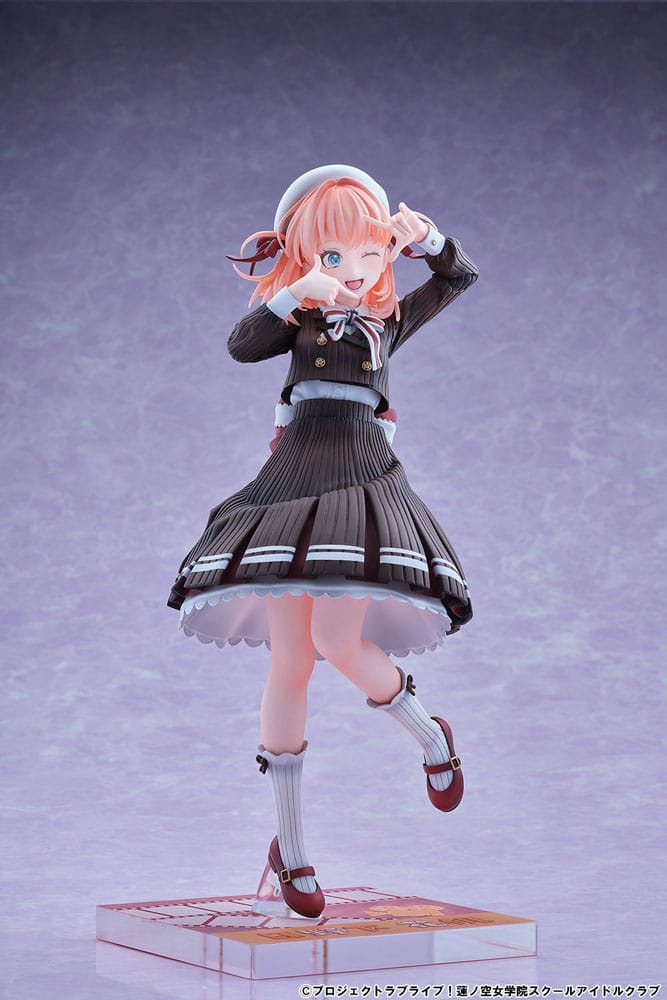 Love Live! Hasuno Sora Jogakuin School Idol Club PVC Statue 1/7 Hinoshita Kaho Fortune Movie Ver. 24 cm 4573629960100