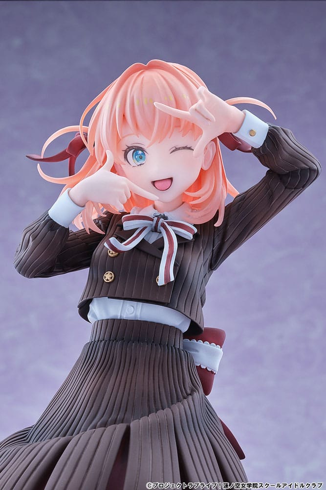 Love Live! Hasuno Sora Jogakuin School Idol Club PVC Statue 1/7 Hinoshita Kaho Fortune Movie Ver. 24 cm 4573629960100