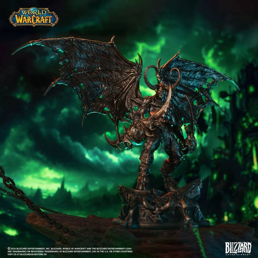 World of Warcraft 1/10 Scale Statue Illidan Stormrage (Bronze-Colored) 34 cm 6978082550246