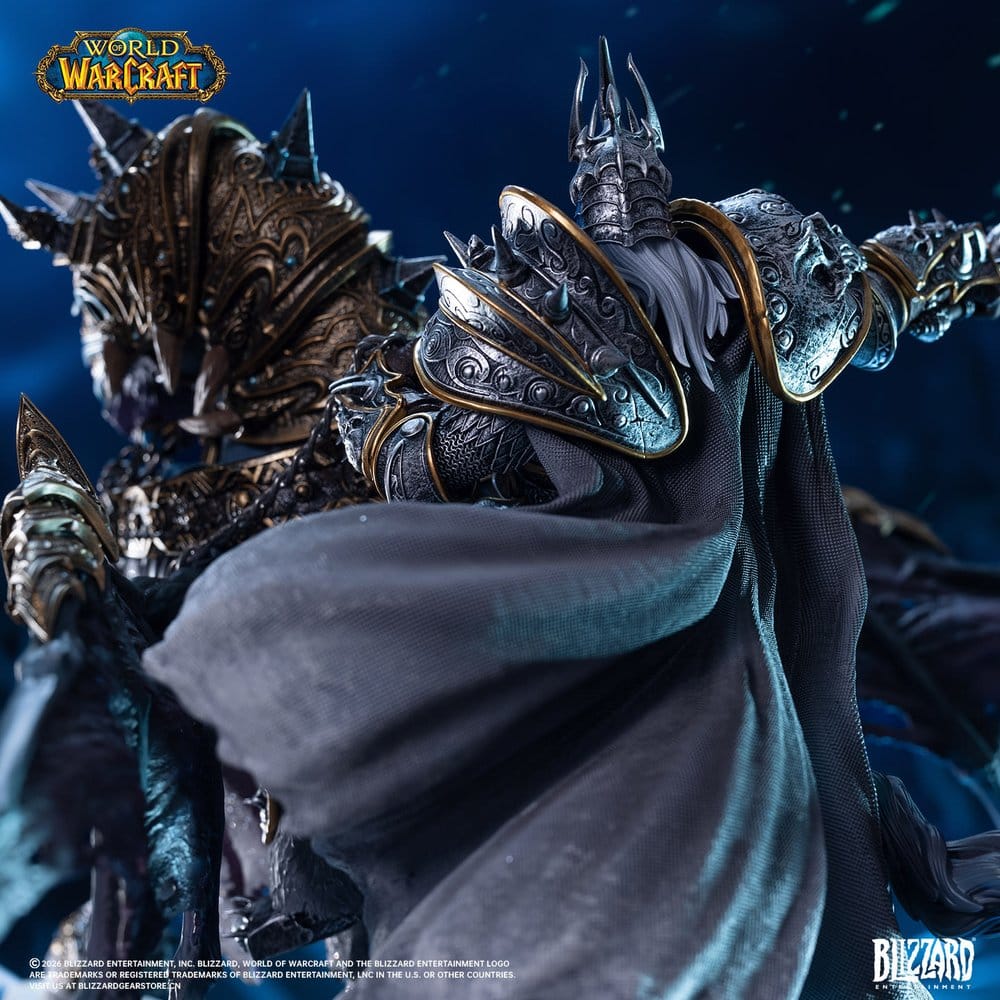 Warcraft Statue The Lich King & Invincible 36 cm 6978082550178