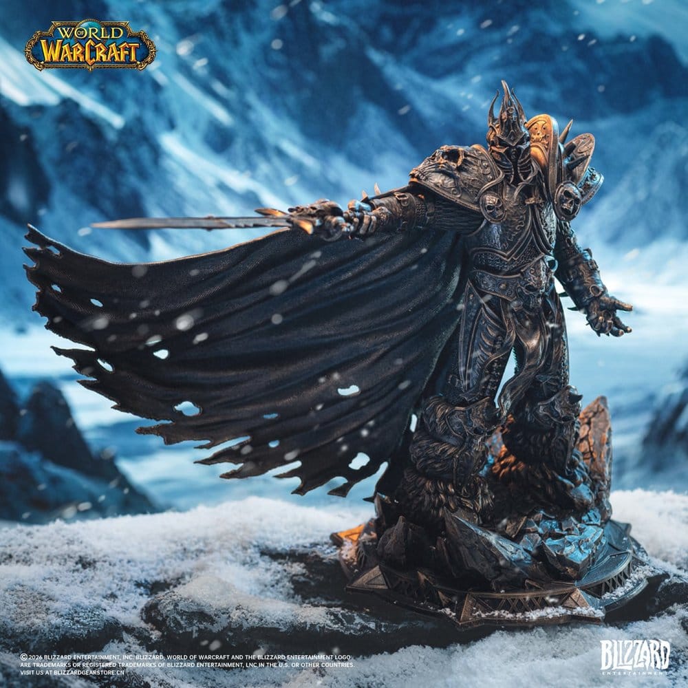 World of Warcraft Statue 1/10 The Lich King (Bronze-Colored Edition) 27 cm 6978082550260