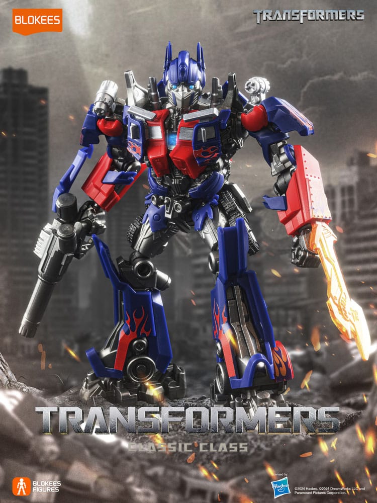 Transformers Blokees Plastic Model Kit Classic Class 09 Optimus Prime 4006333103278
