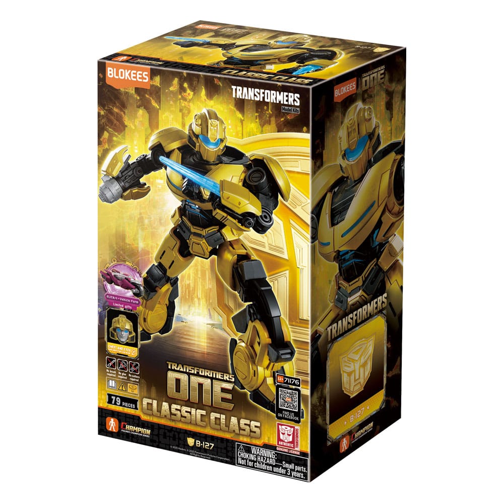Transformers Blokees Plastic Model Kit Classic Class 15 B-127 0810181530025