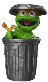 Sesame Street Blokees PreCool Series 2 Plastic Model Kit 07 Oscar 11 cm 0810181530575