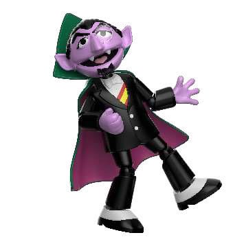 Sesame Street Blokees PreCool Series 2 Plastic Model Kit 08 Count Von Count 13 cm 0810181530582