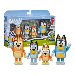 Bluey Action Figures 4-Pack  0630996130094