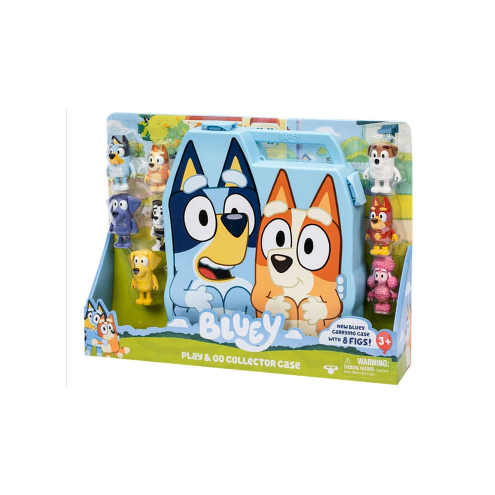 Bluey Playset Ultimate Play & Go Collector Case 0630996176382