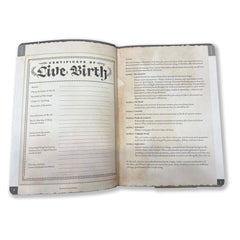 Notebook A5 Player's Journal Sage Green Shield 9781955133104