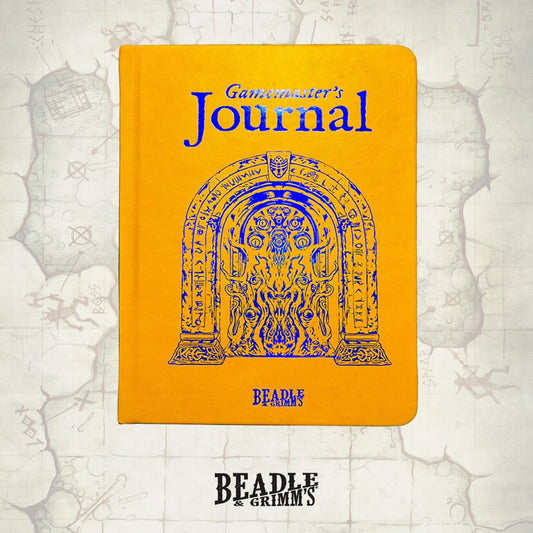Notebook A5 Gamemaster's Journal Orange Portal 9781955133098