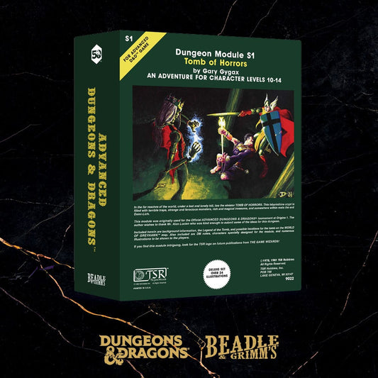 Dungeons & Dragons Classic Module Dice Set Tomb of Horrors (7) 0850060996092